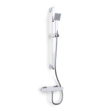 Inta Nulo Safe Touch Thermostatic Bar Mixer Shower - Chrome (CB10031CP)