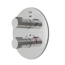 Inta Puro Concealed Thermostatic Mixer Shower Valve Only - Chrome (PU40010CP)