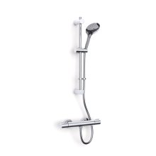 Inta Puro Deluxe Thermostatic Bar Mixer Shower - Chrome (PU10035CP)