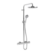 Inta Puro Safe Touch Dual Thermostatic Bar Mixer Shower - Chrome (PU10032CP)