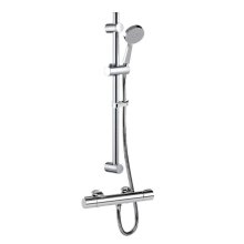 Inta Puro Safe Touch Thermostatic Bar Mixer Shower - Chrome (PU10031CP)