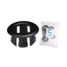 Inventive Creations Basin Overflow Cover Inserts - Black (OF7-BLK)
