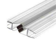 Inventive Creations Magnetic Inline Seals - 10mm Glass - Pair - 1900mm Long (MAGS10)