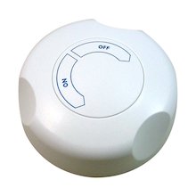 Aqualisa Manual on/off control knob - White (178305)