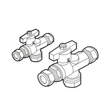 Meynell 15mm isolation/strainer unit (SPVE0018J)