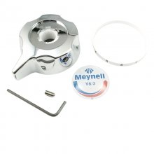 Meynell V8/3 stub lever assembly - chrome (SPKB0016P)