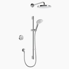 Mira Activate Dual Outlet Rear Fed Digital Shower - High Pressure/ Combi - Chrome (1.1903.089)
