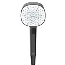 Mira Crisp 11cm Four Spray Shower Head - Matt Black (39169W-BL)