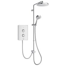 Buy New: Mira Decor Dual Outlet Electric Shower - 10.8kW - White (41522W-WH)