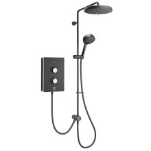 Mira Decor Dual Outlet Electric Shower - 9.5kW - Black Onyx (41521W-BL)