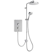 Mira Decor Dual Outlet Electric Shower - 9.5kW - Warm Silver (41521W-SL)