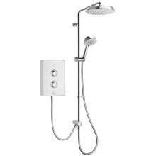 Buy New: Mira Decor Dual Outlet Electric Shower - 9.5kW - White (41521W-WH)