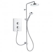 Mira Decor Dual Thermostatic Electric Shower 10.8kW - White (1.1894.009)