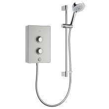 Mira Decor Single Outlet Electric Shower - 10.8kW - Warm Silver (41520W-SL)