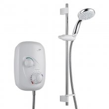 Mira Event XS Manual power shower MK2 - White/Chrome (1.1532.401)