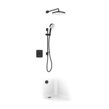Mira Evoco Triple Outlet Thermostatic Mixer Shower (With HydroGlo) - Matt Black (1.1967.010)