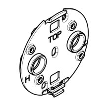 Mira Minimal Back Plate Assembly (1943.006)