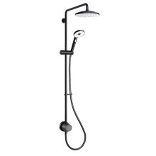 Mira Minimal Dual Mixer Shower - Matt Black (39585W-BL)