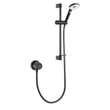 Mira Minimal Exposed Mixer Shower - Matt Black (39584W-BL)