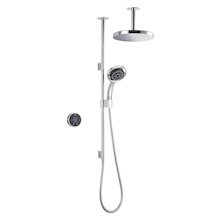 Buy New: Mira Platinum Dual Ceiling Fed Digital Shower - Pumped (1.1796.002)