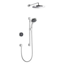 Buy New: Mira Platinum Dual Rear Fed Digital Shower - High Pressure (1.1796.003)