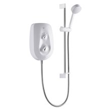 Buy New: Mira Vie MK2 Electric Shower 8.5kW - White/Chrome (1.1788.004)