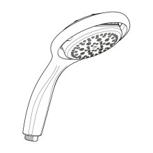 Mira 360r shower head - white (1688.203)