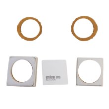 Mira 915 nameplate pack - white (931.83)