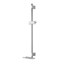 Mira Beat Slide Bar Kit/Shower Rail Set - White/Chrome (2.1703.017)