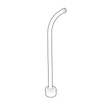 Mira fixed head rigid arm assembly - chrome (441.48)