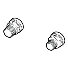 Mira Magna bath/shower mixer outlet adaptors (1618.110)