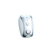 Mira Play Mk 1 front cover assembly - White/chrome (1539.355)