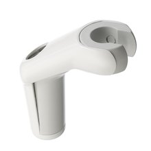 Mira Response 22mm shower head holder - white/grey (411.23)