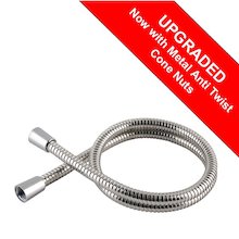 MX 1.50m long life shower hose - Stainless steel (DGB)