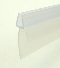 NSS shower screen seal Large Gap to suit 4mm thick glass (Seal A1)