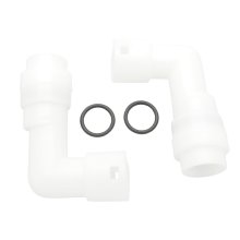 Aqualisa Offset elbow assembly (Pair) (127311)