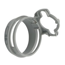 Aqualisa On/off contol graphic ring - Grey (214027)