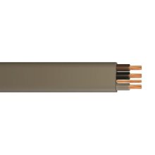Pitacs 1.0mm 3 Core & Earth Cable - 100m - Grey (EC351585)