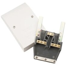 Polar 45A Easyfit Dual Appliance Outlet Plate (PRW217)