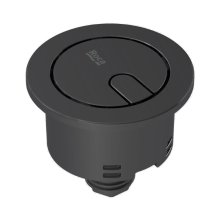 Roca 48mm Push Button to Suit Cistern Lid Hole of 38mm - Matt Black (AH00188NBR)