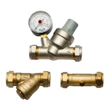 Salamander 22mm Upstream Kit - Inline Filter, Double Check Valve and PRV (ACCUPSTRM22)