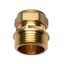 Salamander TankBoost Outlet Connector - 1" to 22mm Compression (ACCTNKB1MT22COM)
