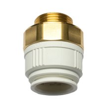 Salamander TankBoost Outlet Connector - 1" to 28mm Pushfit (ACCTNKB1MT28PF)