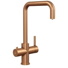 Sauber Astano 3-in-1 Instant Boiling Water Kitchen Tap - Brushed Copper (PDT-000091-51-52)