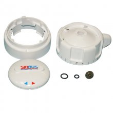 Sirrus TS1600 exposed control knob assembly - White (SK1600-4E)