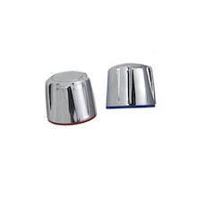 Aqualisa Tap knob (pair) - chrome (068206)