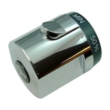 Trevi Therm volume control handle/knob - chrome (A963505AA)