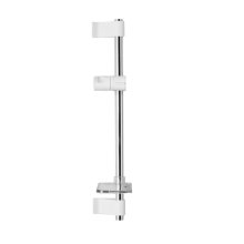 Triton Corner Shower Riser Rail - White/Chrome (GACORNF1)