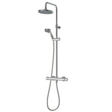 Triton Dene Dual Cool Touch Diverter Bar Mixer Shower - Chrome (UNDETHBMDIV)