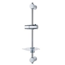 Triton Lewis Riser Rail Kit/Shower Rail Set - Chrome (TSKLEWCH)